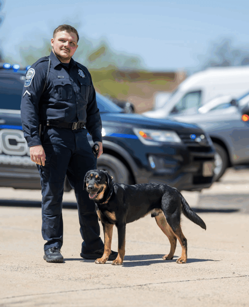 EOD K9 Handler